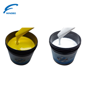 Tinta Termocrómica a Base de Agua Mingbo Security con Cambio de Color 120 ℃   De amarillo a verde <span class=keywords><strong>Irreversible</strong></span> para serigrafía - Product Image 4