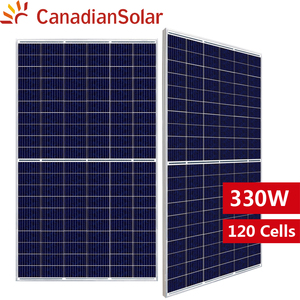 Hecho en China CanadianSolar <span class=keywords><strong>Hiku</strong></span> Panel <span class=keywords><strong>Solar</strong></span> al por mayor negro paneles solares - Product Image 3