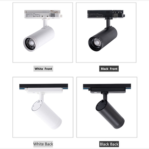 आधुनिक ट्रैक लाइट 20W एडजस्टेबल एलईडी ट्रैक लैंप चुंबक ट्रैक लाइट रेल लाइट - Product Image 6