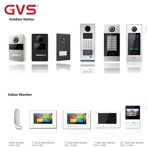 Vidéophone GVS de haute qualité, <span class=keywords><strong>interphone</strong></span> vidéo 2 fils, station intérieure avec écran tactile pour la vente en gros - Product Image 6