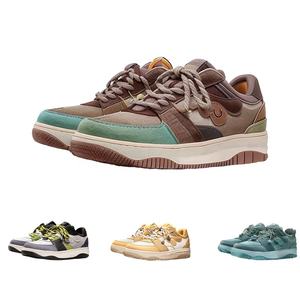 Nouvelles baskets à lacets personnalisées pour hommes meilleur prix bas quantité minimale <span class=keywords><strong>de</strong></span> commande bon service après-vente en <span class=keywords><strong>cuir</strong></span> véritable différents types pour le printemps - Product Image 1