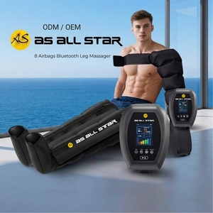 Air Compression Foot And Leg Massager 6 Chamber Athlete Muscle Relax Boots OEM ODM CE FCC by AS All <b>Star</b> - Product Image 1