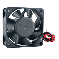 Ventilateur axial de refroidissement en plastique ACP6025 60 mm DC5V/12V/24V 2 broches 60x60x25 mm pour chargeur, alimentation, convertisseur de fréquence