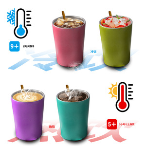 Stainless Steel Tumbler 12oz Insulated Cup Business Gift Customizable - Product Image 4