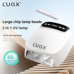 Lámpara de Uñas LED UV Profesional L'UGX, Luz de Curado Rápido de Alta Calidad para Uso en Casa o Salón, Inalámbrica, Portátil, de Alta Potencia para Secado de Gel - Product Image 1
