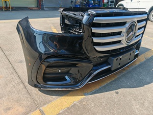 Wholesale original used Car bumper for 2024 Mercedes Benz GLS W67 front bumper grille radiator fan water <b>tank</b> <b>kit</b> - Product Image 3