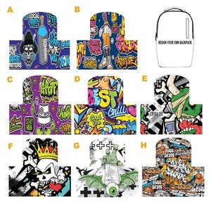Mochila Graffiti para Laptop, Mochilas <span class=keywords><strong>de</strong></span> Diseño con Estampado <span class=keywords><strong>de</strong></span> Oso, Mochilas Escolares para Niñas, Niños y Adolescentes, Mochila Diaria - Product Image 6