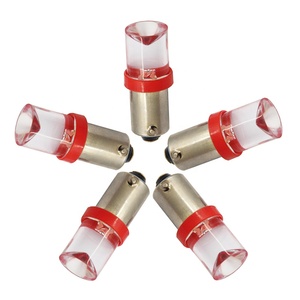 Éclairage de flipper # 44 # Ampoules LED rouges concaves de remplacement 47 BA9S pour machine de flipper, 6,3 volts AC - Product Image 4