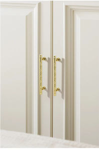 Poignées de porte d'armoire réglables en alliage de zinc pour meubles de cuisine, finition brossée, couleur or, noir, cuivre, luxe - Product Image 5