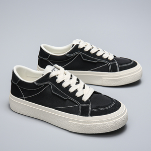 Nuevas zapatillas clásicas blancas de lona para adolescentes, tallas 39-44, venta al por mayor de fábrica de Wenzhou, exportación, moda, estilo natural, <span class=keywords><strong>zapatos</strong></span> casuales para hombre 2026 - Product Image 2