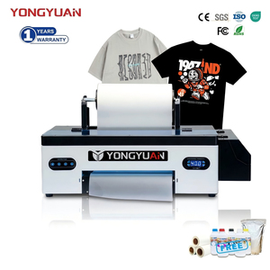 Impresora DTF F30 A3 con cabezal de impresión L1800, máquina de impresión por transferencia de película PET rollo a rollo con cortador automático y circulación de tinta blanca - Product Image 1