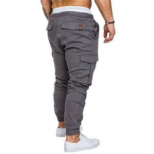 <span class=keywords><strong>Pantaloni</strong></span> Cargo da Jogging per sport all'aria aperta con coulisse di nuovo Design all'ingrosso <span class=keywords><strong>pantaloni</strong></span> da pista con tasche <span class=keywords><strong>laterali</strong></span> da <span class=keywords><strong>uomo</strong></span> con etichetta privata all'ingrosso - Product Image 4