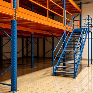 Étagères de mezzanine d'entrepôt en acier anti-corrosion, robustes, de qualité industrielle, avec aménagement personnalisé - Product Image 2