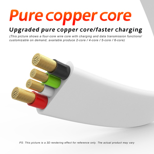 Venta al por mayor de fábrica TPE <span class=keywords><strong>Cable</strong></span> PLANO 4 en 1 <span class=keywords><strong>Cable</strong></span> de carga <span class=keywords><strong>Usb</strong></span> 15cm Tipo <span class=keywords><strong>C</strong></span> <span class=keywords><strong>corto</strong></span> <span class=keywords><strong>Cable</strong></span> de carga rápida para batería Banco de energía - Product Image 5