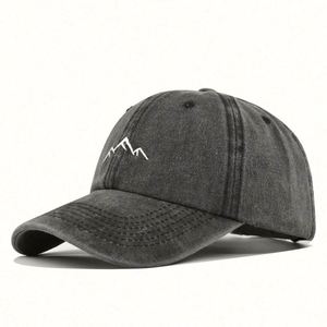 2025 New Unisex Retro Washed Baseball Cap Custom Logo Sporty Formal 3D Embroidery Sports Street <b>Hat</b> - Product Image 2