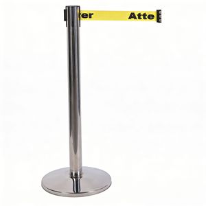 Poste de cola de primera calidad con base de hierro fundido y logotipo personalizable - Product Image 1