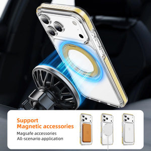 ใหม่เคสขาตั้งอะคริลิคเปลือกหมุนไฟฟ้าแบบใสสำหรับโทรศัพท์มือถือ17 PRO MAX & 18 PM - Product Image 4