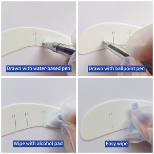 Silikon Di Bawah Penutup Mata Bahan Dapat Digunakan Kembali Di Bawah Mata Bantalan <span class=keywords><strong>Gel</strong></span> untuk Alat Ekstensi Bulu Mata Silikon Penutup Mata Kustom - Product Image 4