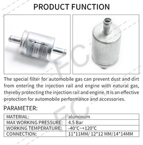 Filtro De Gas Gnv <span class=keywords><strong>Glp</strong></span> De Conversión Gng 12x12mm Filtro De Gnv <span class=keywords><strong>Glp</strong></span> Gas Lp <span class=keywords><strong>Autogas</strong></span> - Product Image 5