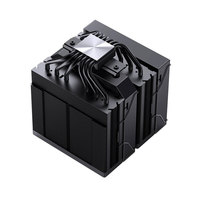 Ventilateur de dissipateur CPU Jonsbo CA90 ARGB en cuivre et aluminium 120 mm avec LED RGB, roulement fluide silencieux, boîtier d'ordinateur 76,57 CFM