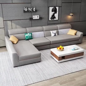 Juego de Sofás de Madera de 3 Plazas de Diseño Europeo y Estilo Moderno para el Hogar, Sofá para Sala de Estar o Restaurante, Muebles Antiguos - Product Image 4