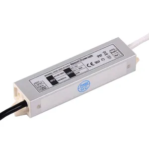 Fonte de alimentação led dc 15w 18w 20w 24w 30w, tensão constante, 12v, 24v, driver para led, 110v, 127v, 220v e 240v