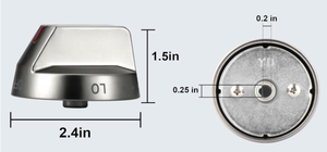 5แพ็ค DG64-00473B สีดำช่วงก๊าซหัวเตาควบคุมการชุม<span class=keywords><strong>น</strong></span>ุมสำหรับ Samsung เตาอบแทนที่4455187 PS11729067 AP5986692 - Product Image 4