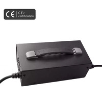 Chargeur rapide OEM 96v 84v 72v 60v 48v 13s 54.6v 14s 58.8v avec écran LED pour batterie lithium-ion de scooter électrique