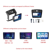 Reproductor de CD con Pantalla Táctil HD de 9 Pulgadas y Android 10.0 con RGB para Note 2 E12 con GPS, WiFi, Mirror Link, USB, FM/AM