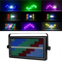 Lumière à Effet Stroboscopique à Matrice LED 48+8 Segments RVBW Pleine Couleur avec Contrôle DMX512 RDM pour DJ, Discothèque, Mariage, Fête