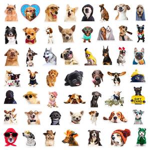 50PCS Cool Pet Pegatinas de vinilo impermeables Funny Dog <span class=keywords><strong>Meme</strong></span> Stickers para botella de agua - Product Image 3