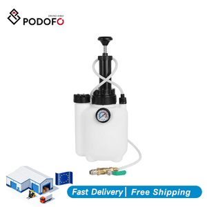 Système de remplissage d'huile de transmission manuelle Podofo 3L, pompe manuelle ou pompe pneumatique pour boîte de vitesses automatique, outil de pompage de liquide d'huile avec adaptateurs OEM - Product Image 1