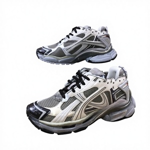 Chaussures de course rétro en mesh pour hommes, baskets chunky style Dad Shoes, respirantes et sportives, pour un usage décontracté et athlétique, Balenciagas - Product Image 1
