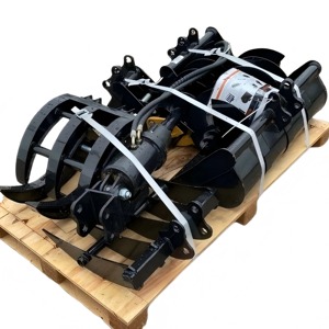 Accessoires d'excavatrice de 1.2 tonnes Grappin de bûche de terre Briseur de ripper <span class=keywords><strong>hydraulique</strong></span> pour mini pelle - Product Image 1