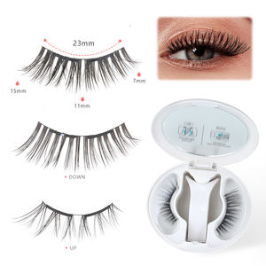 Pestañas Magnéticas 3D Reutilizables de Etiqueta Privada al por Mayor, Pestañas Postizas Magnéticas Naturales y Suaves con Aplicador - Product Image 2