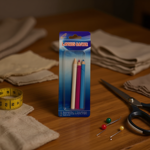 Sewing Pencils 3Pcs Assorted Colors For Fabric Marking Textile Crafts - Product Image 2