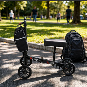 Déambulateur à quatre roues Youbukang, scooter léger pour la mobilité, aide à la marche, utilisation en extérieur - Product Image 1