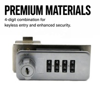 Cerradura de Combinación de Aleación de Zinc para Gabinetes, Cerradura de Doble Acceso para Gabinetes de Almacenamiento y Pedestales Móviles, Compra al por Mayor