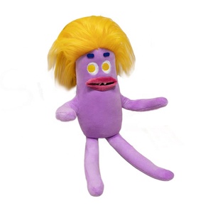 Angela Customization Nouveauté très vendue Peluches Monstre Saucisse Arc-en-ciel Mignonnes de Dessin Animé Originales - Product Image 6