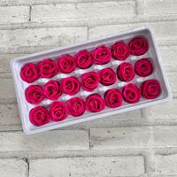 Têtes de roses éternelles préservées de qualité A, 2-3 cm, en gros, fournitures artisanales pour bouquets de mariage et décorations de fête