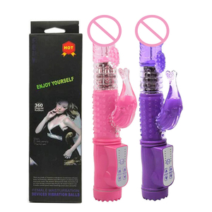 36 frecuencia batería cristal púrpura Rosa columpio vibración giratoria hembras <span class=keywords><strong>Jack</strong></span> G spot conejo vibrador herramientas para parejas sexuales - Product Image 4