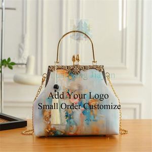 Nuevo Bolso Cheongsam Simple y Elegante, Bolso de Mano Multiusos, Bolso Cruzado para Mujer, Bolso de Regalo, Transmisión <span class=keywords><strong>en</strong></span> Vivo. - Product Image 2