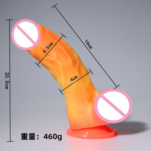 Dildo en silicone liquide souple de 16 cm - Étanche, facile à nettoyer, flexible, sans danger pour le corps, pénis artificiel pour un plaisir accru pour les femmes, en vrac - Product Image 6