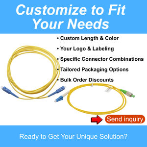 Câble de brassage en <span class=keywords><strong>fibre</strong></span> optique monomode ZIFONIC G652D FTTH Réseau 5G Prix bas au mètre <span class=keywords><strong>Fibre</strong></span> optique 2-24 cœurs - Product Image 5