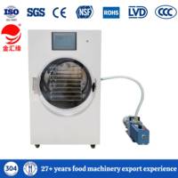 Grote capaciteit 20KG elektrische vriesdroogmachine voor thuisgebruik, voor gevriesdroogd voedsel & fruit & groenten met vacuümpomp - voor gebruik op de boerderij