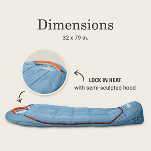 Sac <span class=keywords><strong>de</strong></span> couchage pour adultes <span class=keywords><strong>de</strong></span> grande taille, style <span class=keywords><strong>momie</strong></span>, pour temps froid, avec appui-tête, ventilation des pieds et sac <span class=keywords><strong>de</strong></span> rangement - Product Image 3