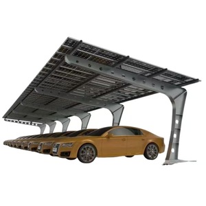 Structure de stationnement solaire extérieure en acier Orin Photovoltaic Carport, taille personnalisée, certifiée CE - Product Image 1