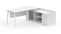 Bureau d'ordinateur portable de direction médical Greatway COL-DD avec plateau épaissi pour le bureau