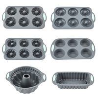 Moule en silicone à 6 cavités pour gâteaux et savons, DIY fait main, pour gâteaux citrouille, chocolat, pain de mie, beignets et pâtisseries, NP-1079