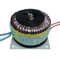 Transformateur toroïdal 100W-400W, bobine d'alimentation toroïdale isolée, courant 10-25A, 50Hz, transformateur monophasé pour amplificateur audio HIFI